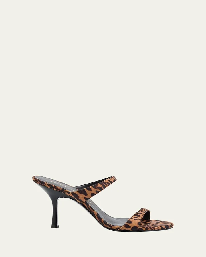 Nudist Leopard Dual-Band Slide Sandals