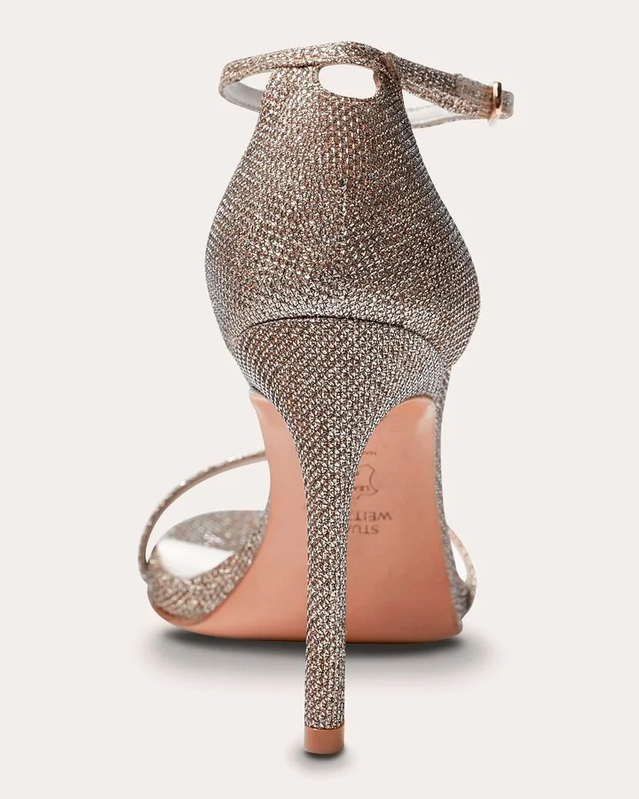 Nudist Metallic-Leather Sandal - Image 5