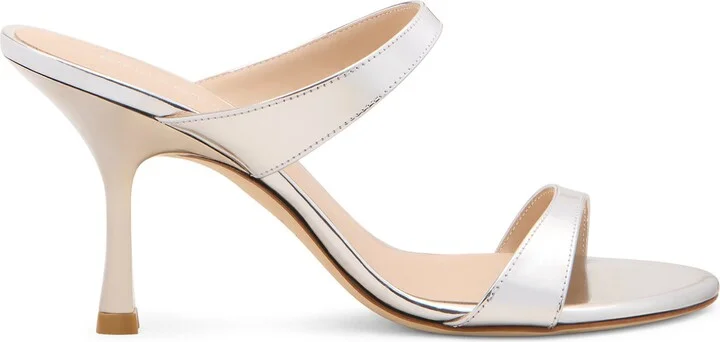 Nudist Metallic Slide Sandal - Image 3