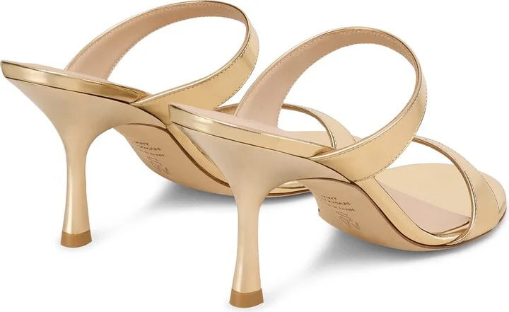 Nudist Metallic Slide Sandal - Image 6