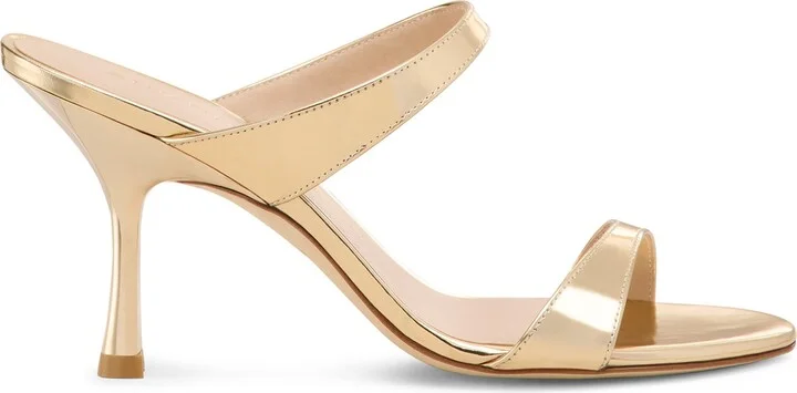 Nudist Metallic Slide Sandal - Image 7