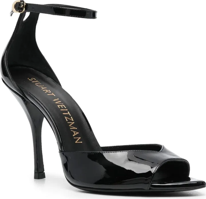 Nudist Point 100mm leather sandals - Image 2