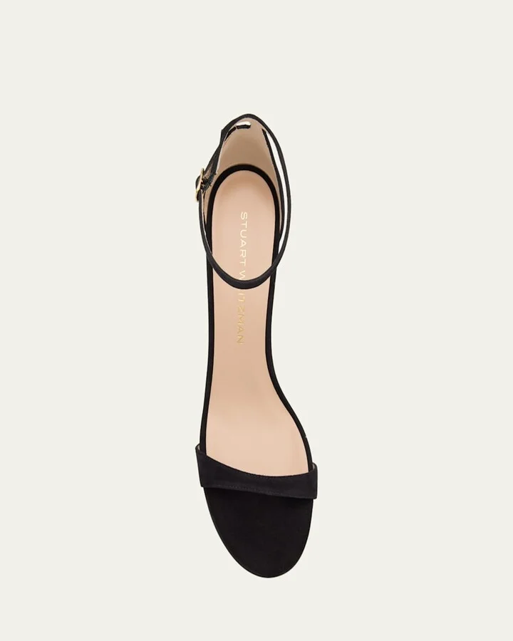Nudist Suede Ankle-Strap Sandals - Image 6