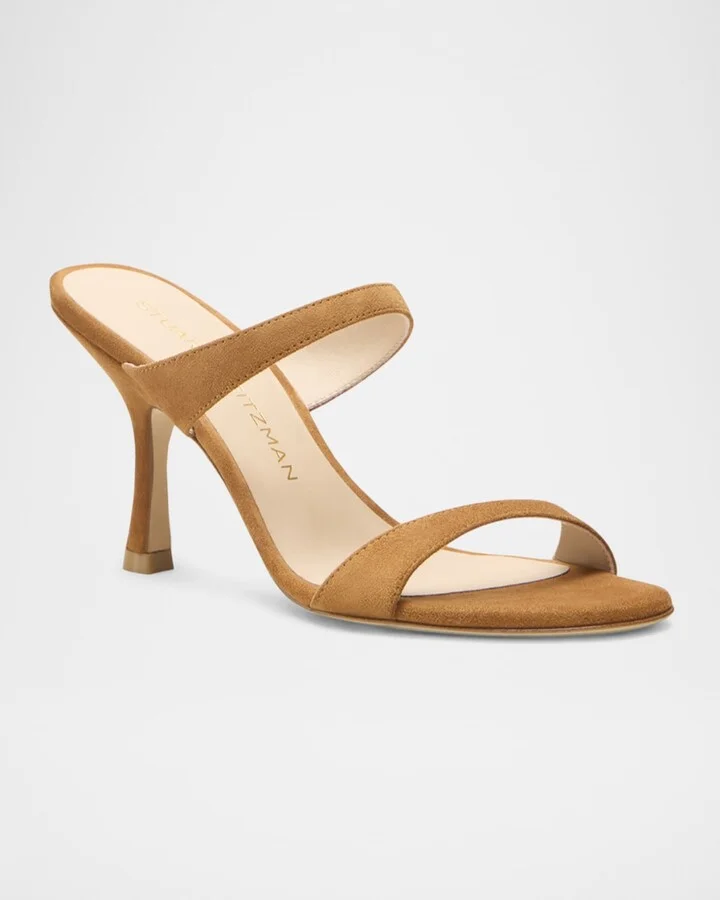 Nudist Suede Slide Sandals - Image 3