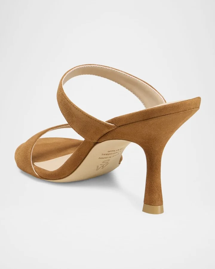 Nudist Suede Slide Sandals - Image 8