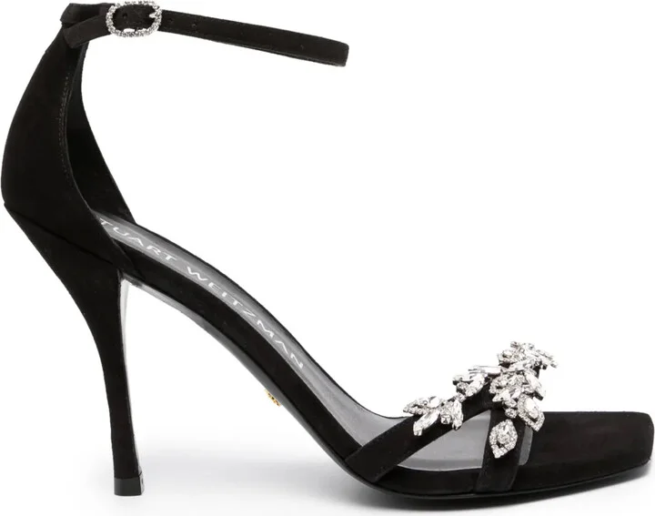 Nudist Vow 100mm suede sandals
