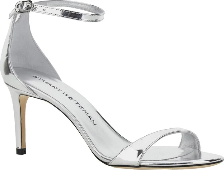 'nudistarc' Metallic Sandals With High Block Heel In Patent Leather Woman - Image 2