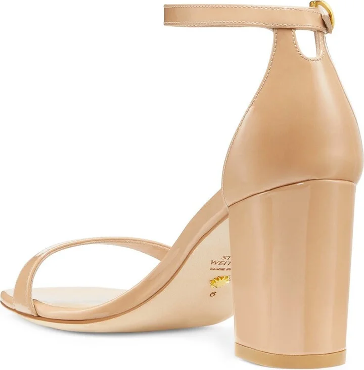 Nudistcurve 75 Block Heel Sandal - Image 10