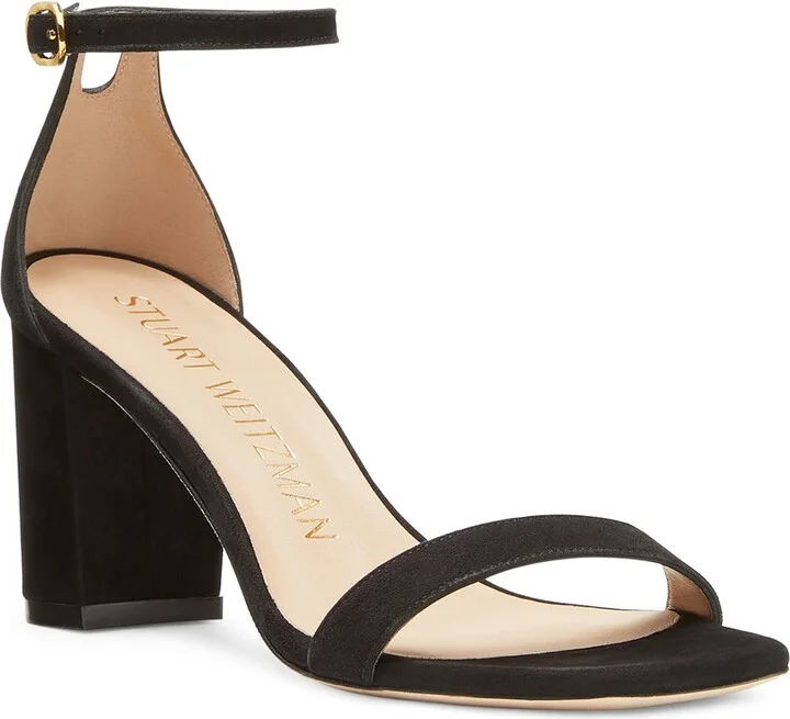 Nudistcurve 75 Block Heel Sandal