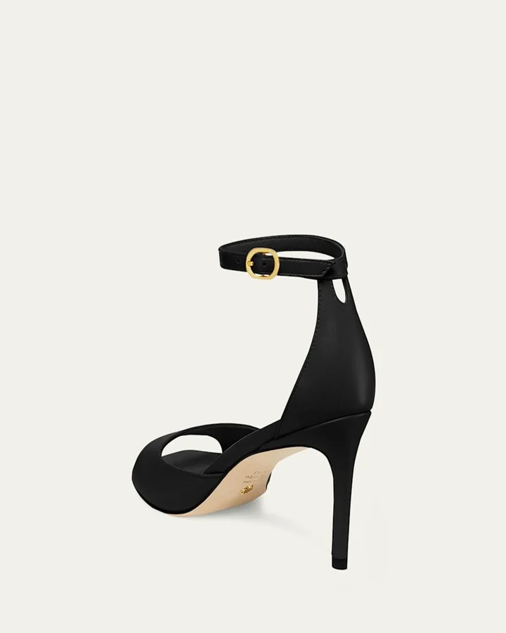 Nudistia Leather Ankle-Strap Sandals - Image 2