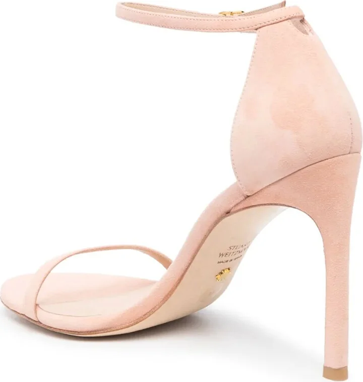 Nudistsong 105mm suede sandals - Image 3
