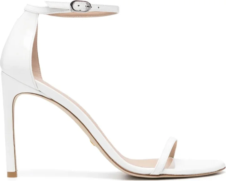 Nudistsong 110mm leather sandals