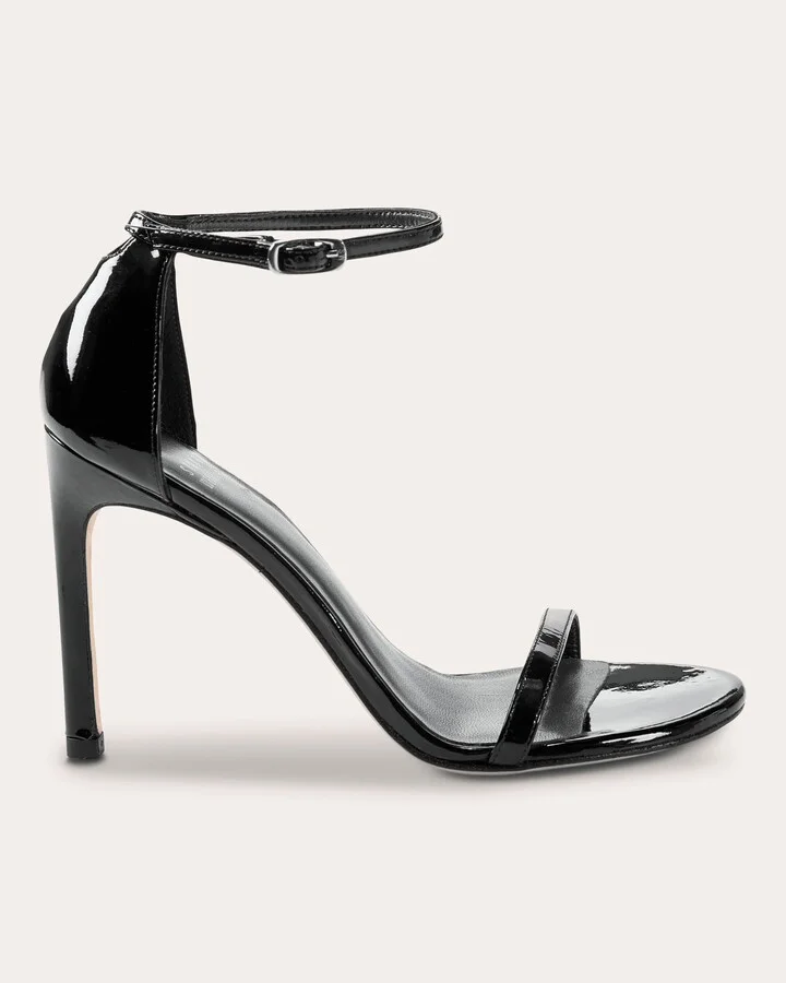 NudistSong Patent-Leather Sandal