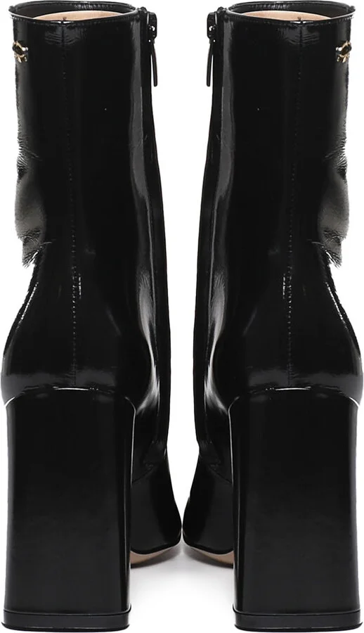 Nuit Boots In Patent Leather - Image 3