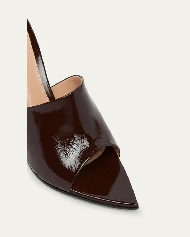 Nuit Leather Mule Sandals - Image 2