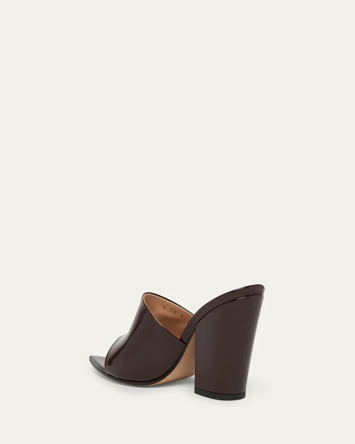 Nuit Leather Mule Sandals - Image 3