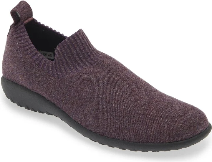Peacock/ Purple Knit