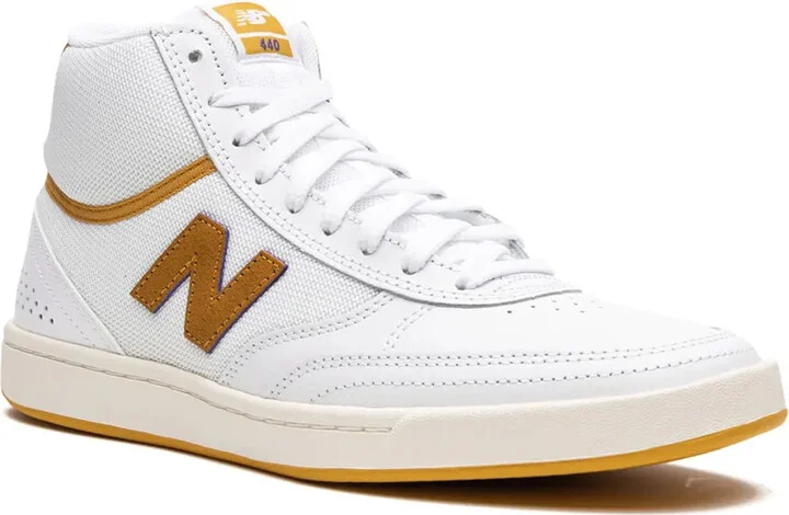 Numeric 440 High "White Yellow" sneakers - Image 2