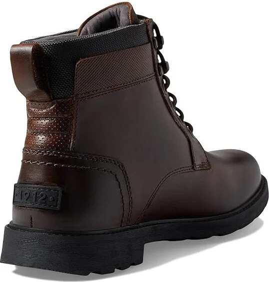 Nunn Bush 1912 Plain Toe Boot Men's Shoes Brown Crazy Horse : 8 W (EE), Leather - Image 4