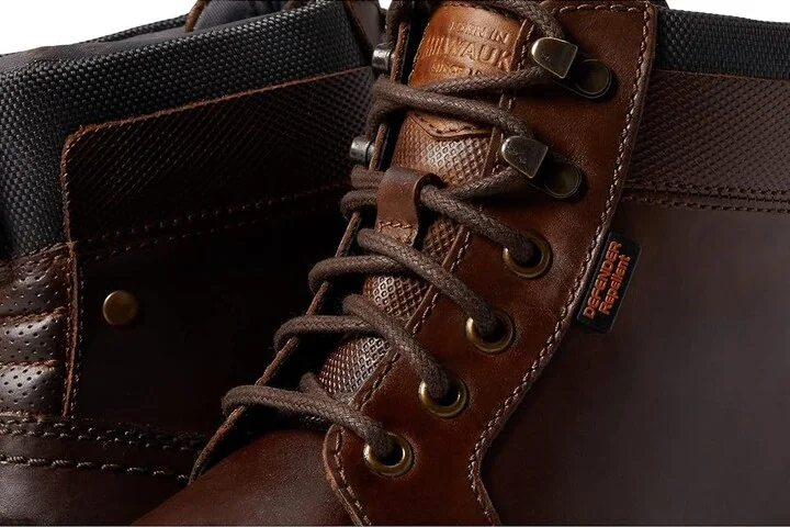 Nunn Bush 1912 Plain Toe Boot Men's Shoes Brown Crazy Horse : 8 W (EE), Leather - Image 5