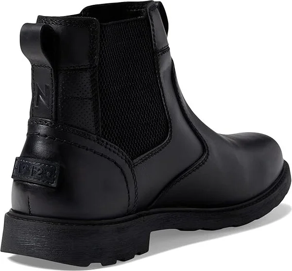 Nunn Bush 1912 Plain Toe Chelsea Boot Men's Shoes Black : 8.5 M (D), Leather - Image 4