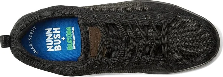Nunn Bush Aspire Knit Moccasin Toe Sneaker Oxford Comfortable Lightweight Fabric Lace Up Men's Lace-up Boots Black : 9 M (D) - Image 2