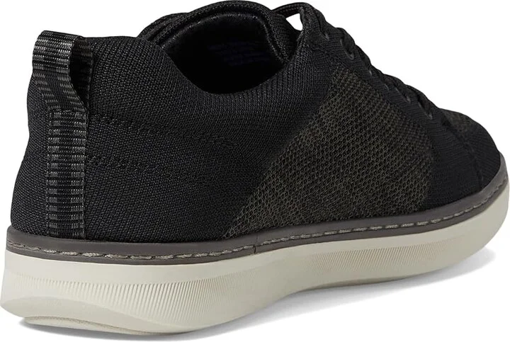 Nunn Bush Aspire Knit Moccasin Toe Sneaker Oxford Comfortable Lightweight Fabric Lace Up Men's Lace-up Boots Black : 9 M (D) - Image 4