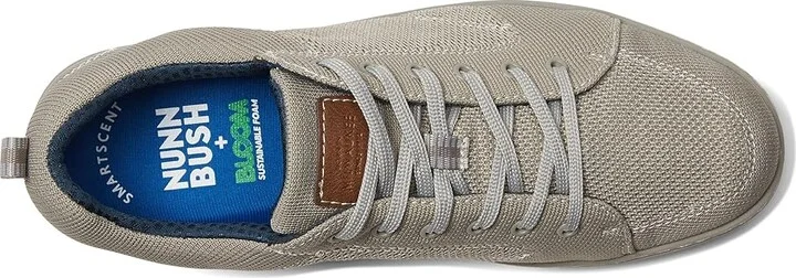 Nunn Bush Aspire Knit Moccasin Toe Sneaker Oxford Comfortable Lightweight Fabric Lace Up Men's Lace-up Boots Stone : 13 M (D) - Image 2