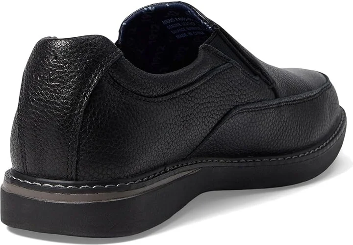 Nunn Bush Bayridge Moccasin Toe Slip-On Men's Shoes Black : 7 M (D), Leather - Image 4