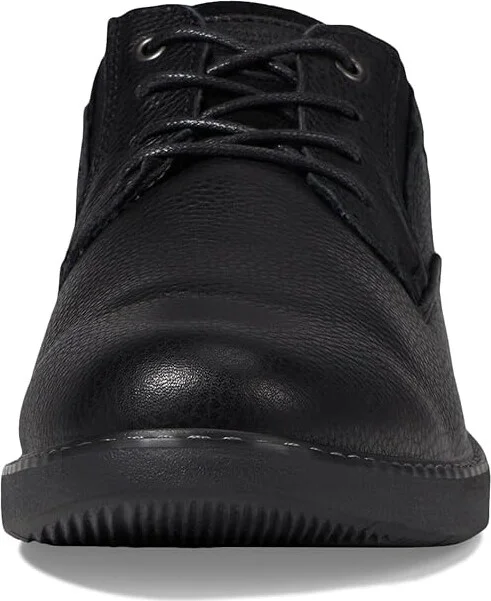 Nunn Bush Bayridge Plain Toe Oxford Men's Shoes Black : 7 M (D), Leather - Image 5