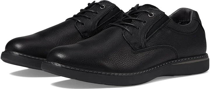 Nunn Bush Bayridge Plain Toe Oxford Men's Shoes Black : 7 M (D), Leather