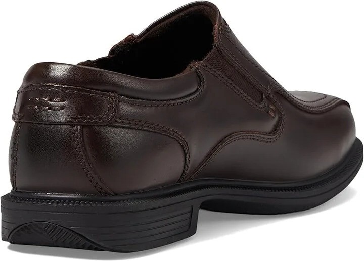 Nunn Bush Bleeker Street Bicycle Toe Slip-On with KORE Slip Resistant Walking Comfort Technology Men's Slip on Shoes Brown : 7 W (EE) - Image 5