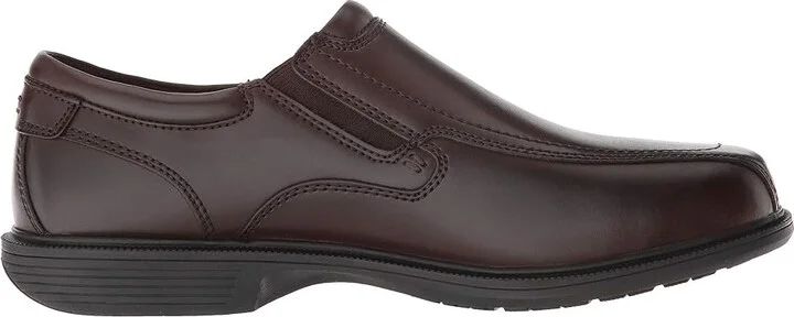 Nunn Bush Bleeker Street Bicycle Toe Slip-On with KORE Slip Resistant Walking Comfort Technology Men's Slip on Shoes Brown : 7 W (EE) - Image 8