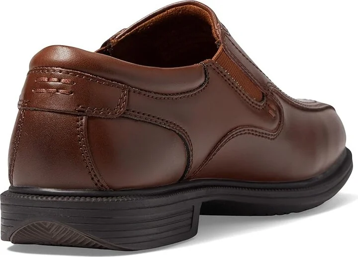 Nunn Bush Bleeker Street Bicycle Toe Slip-On with KORE Slip Resistant Walking Comfort Technology Men's Slip on Shoes Cognac : 7.5 M (D) - Image 5