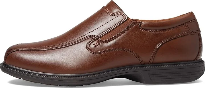 Nunn Bush Bleeker Street Bicycle Toe Slip-On with KORE Slip Resistant Walking Comfort Technology Men's Slip on Shoes Cognac : 7.5 M (D) - Image 7