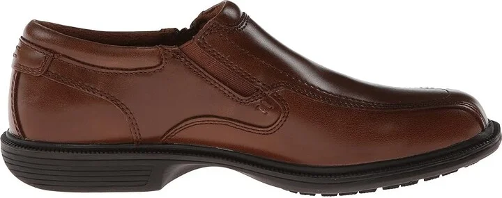 Nunn Bush Bleeker Street Bicycle Toe Slip-On with KORE Slip Resistant Walking Comfort Technology Men's Slip on Shoes Cognac : 7.5 M (D) - Image 8