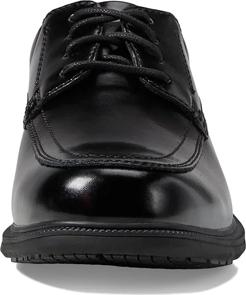 Nunn Bush Bourbon Street Moc Toe Oxford with KORE Slip Resistant Walking Comfort Technology Men's Lace Up Moc Toe Shoes Black : 7 M (D) - Image 6