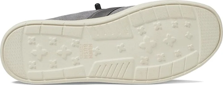 Nunn Bush Brewski Moc Toe Slip-on with Elastic Bungee Men's Shoes Gray : 7 M (D), Textile/Synthetic/Canvas - Image 3
