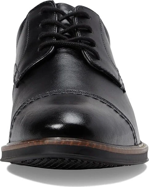 Nunn Bush Calderone Cap Toe Oxford Men's Lace Up Wing Tip Shoes Black : 10.5 M (D), Leather - Image 5