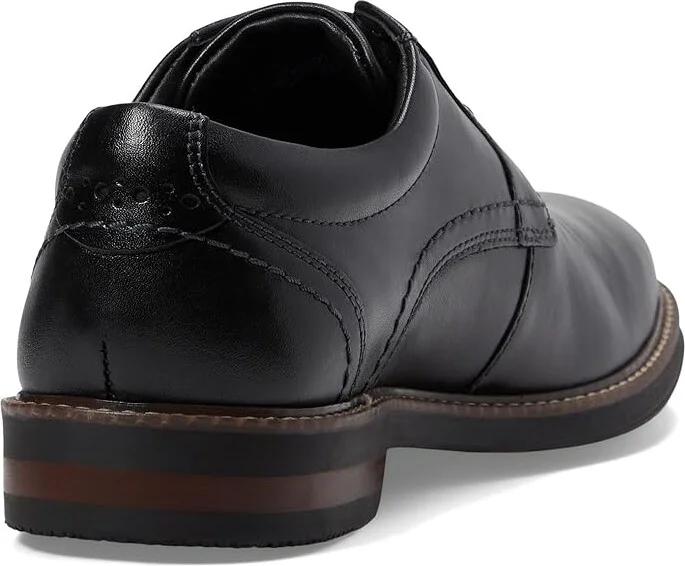 Nunn Bush Calderone Plain Toe Oxford Men's Lace Up Wing Tip Shoes Cognac : 10 W (EE), Leather - Image 9