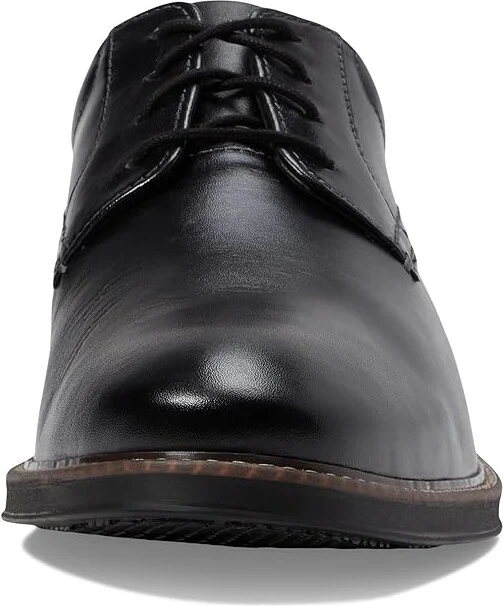 Nunn Bush Calderone Plain Toe Oxford Men's Lace Up Wing Tip Shoes Cognac : 10 W (EE), Leather - Image 10