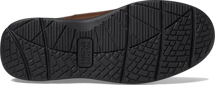 Nunn Bush Cam Moc Toe Slip-On Men's Slip-on Dress Shoes Brown Tumbled Leather : 8 XW (4E) - Image 4
