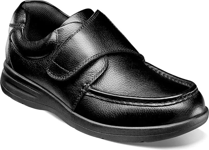 Nunn Bush Cam Moc Toe Strap Loafer