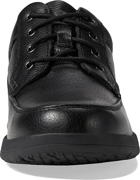 Nunn Bush Cam Oxford Casual Walking Shoe Men's Lace up casual Shoes Black Tumbled Leather : 7 M (D) - Image 6