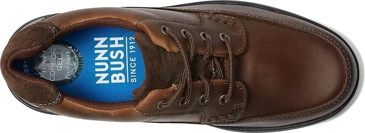Nunn Bush Cam Oxford Casual Walking Shoe Men's Lace up casual Shoes Brown Crazy Horse : 7 M (D), Leather - Image 3
