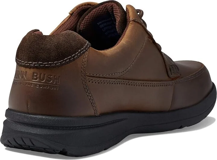 Nunn Bush Cam Oxford Casual Walking Shoe Men's Lace up casual Shoes Brown Crazy Horse : 7 M (D), Leather - Image 5