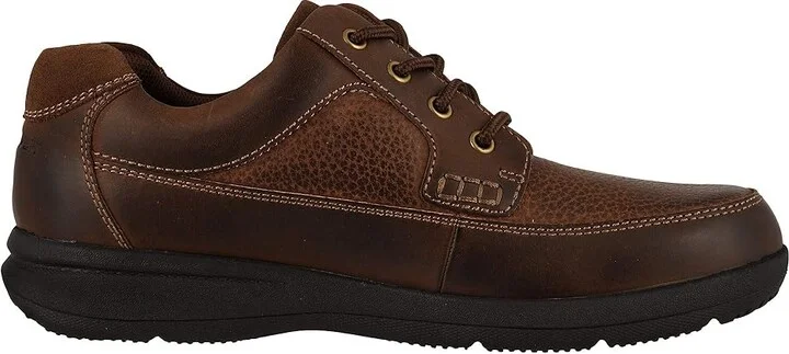 Nunn Bush Cam Oxford Casual Walking Shoe Men's Lace up casual Shoes Brown Crazy Horse : 7 M (D), Leather - Image 8