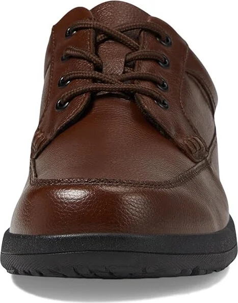 Nunn Bush Cam Oxford Casual Walking Shoe Men's Lace up casual Shoes Cognac Tumbled Leather : 7 M (D) - Image 6