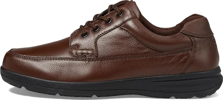 Nunn Bush Cam Oxford Casual Walking Shoe Men's Lace up casual Shoes Cognac Tumbled Leather : 7 M (D) - Image 7