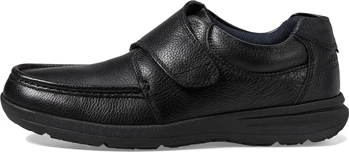 Nunn Bush Cam Velcro Men's Shoes Black : 7 M (D), Leather - Image 7